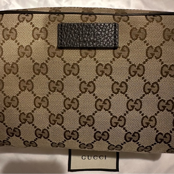 Authentic New GUCCI WOMEN GUCCISSIMA GG CROSS BODY/BELT BAG PACK, BROWN. - Picture 7 of 10